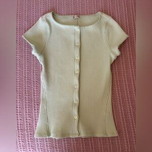 Free People Cardi Top